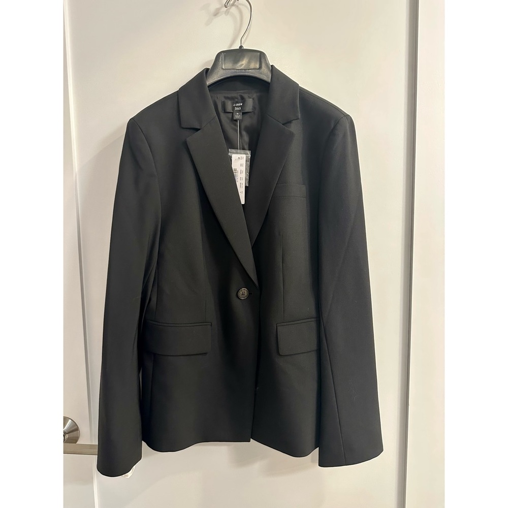 J. Crew 365 Slim Single Button Blazer